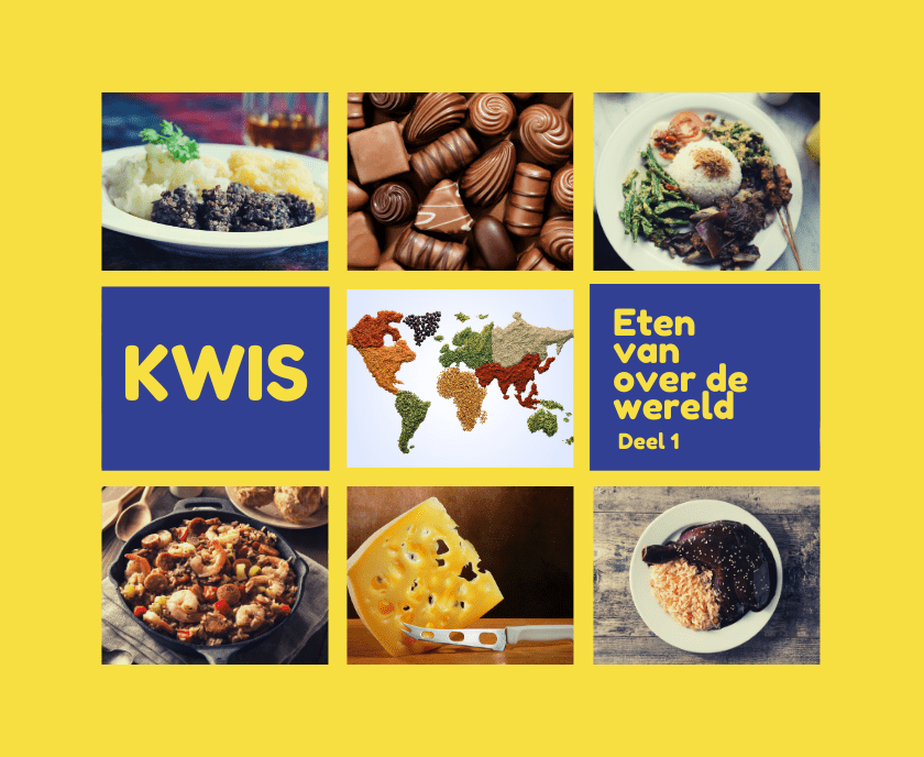 Kwis Hoe goed ken jij de wereld gerechten Deel 1(1)